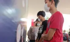 Empat Pemuda di Pameungpeuk Diciduk Polresta Bandung Lantaran Naik Motor Ugal-ugalan Sambil Mengacungkan Senjata Tajam