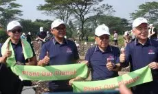 Duta Besar Korea Selatan Ikut Aktif Reboisasi Lahan Eks TPA Pondok Rajeg yang Bakal Menjadi Hutan Kota