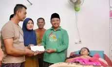 Wagub Uu Ruzhanul Jenguk Siswi SMK di Ciamis yang Diserang Orang Tak Dikenal 