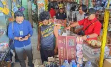 Satpol PP Kota Bogor Bersama Petugas Gabungan Sita Ratusan Rokok Ilegal Tanpa Cukai di Sejumlah Warung Perbatasan Kabupaten/Kota