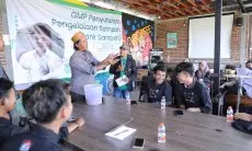 Ganjar Muda Padjajaran Ajak Pemuda Bandung Kelola Sampah dengan Maggot 