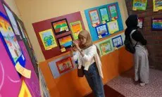 FOTO: Pameran Gambar Kreasi Bertajuk Menggambar Ceria
