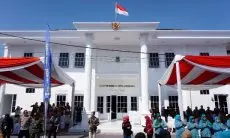 Resmikan Kantor Desa Jayaraga Garut, Rudy Gunawan Dukung Status Desa Dipertahankan