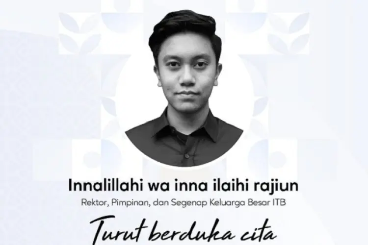 ITB Berduka, Ghifary Meninggal Dunia Akibat Kecelakaan Jelang Kontes Robot
