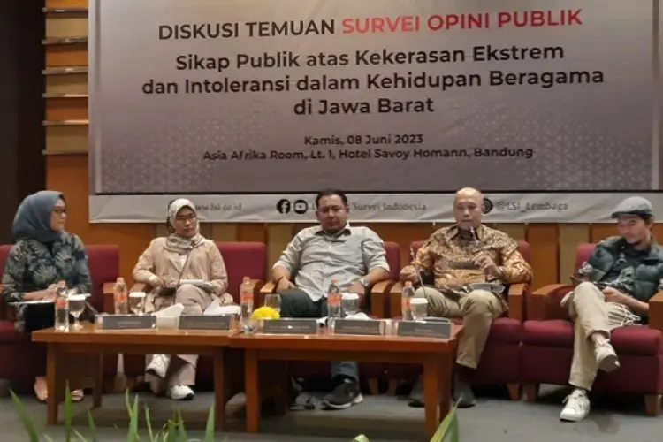 Survei LSI Klaim Intoleransi dan Kekerasan Ekstrem di Jabar Masih Aman, Tapi Wajib Diwaspadai