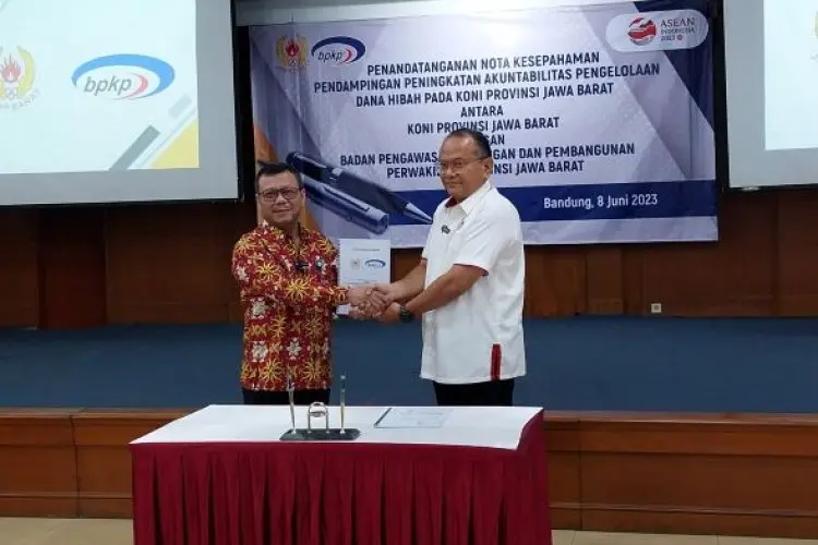 Penyaluran Dana Hibah, KONI Jabar Jalin Kerjasama dengan BPKP Jawa Barat