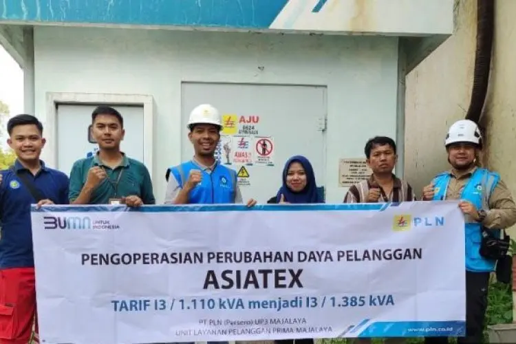 Lewat Same Day Service, PLN Selesaikan Tambah Daya Pabrik Tekstil