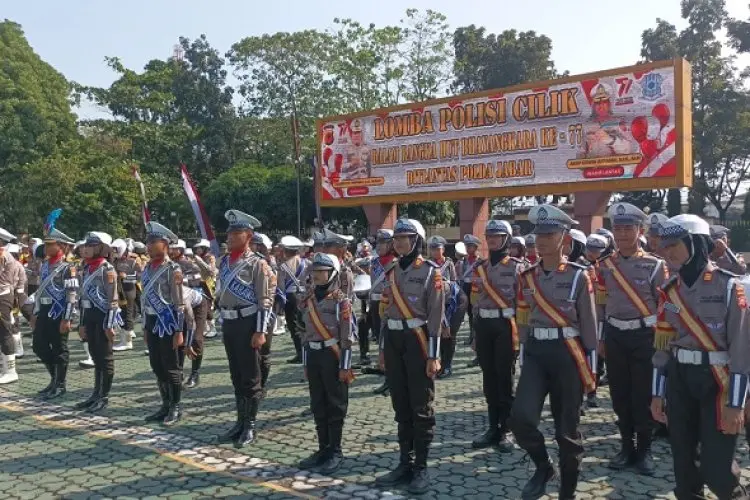 Lomba Polisi Cilik, Meriahkan HUT Bhayangkara ke-77