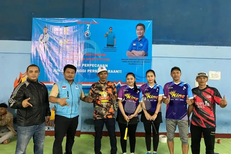 Cari Talenta Muda Lewat Olahraga Bacaleg Ridwan Mustopa Gelar Turnamen