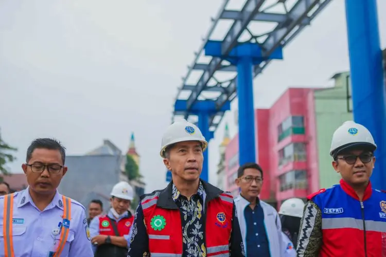 Pembangunan Skybridge Stasiun Paledang Ditarget Rampung Akhir Tahun