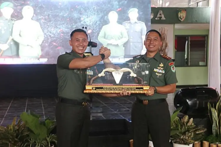 Letkol Inf Raden Aldi Resmi Pimpin Yonif 315 Garuda, Persiapkan Jadi Yonif Mekanis