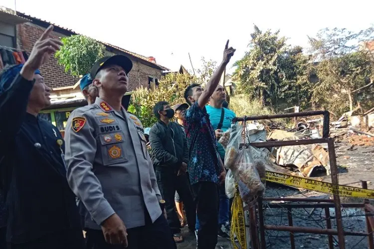 Usai Kebakaran Hebat di Astanaanyar, Kapolrestabes Langsung Cek Lokasi