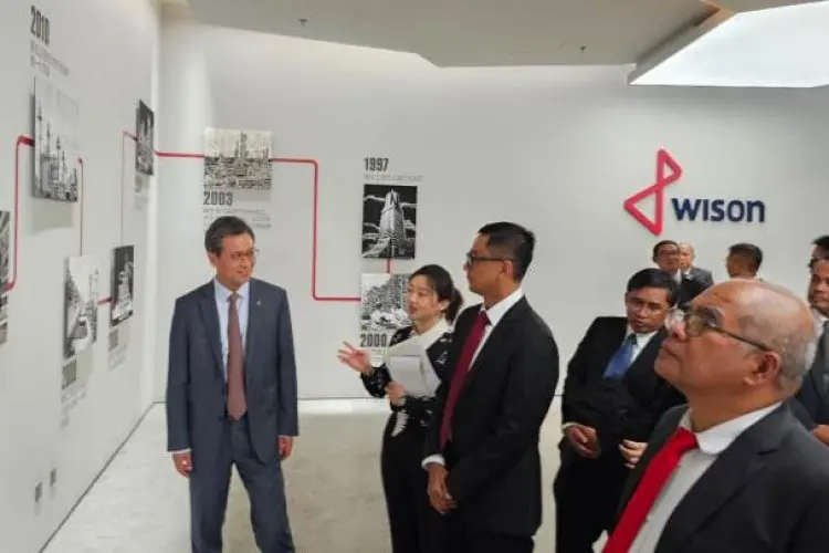 PLN Kunjungi Wison Offshore & Marine di Shanghai Guna Studi Pengembangan Midstream Gas