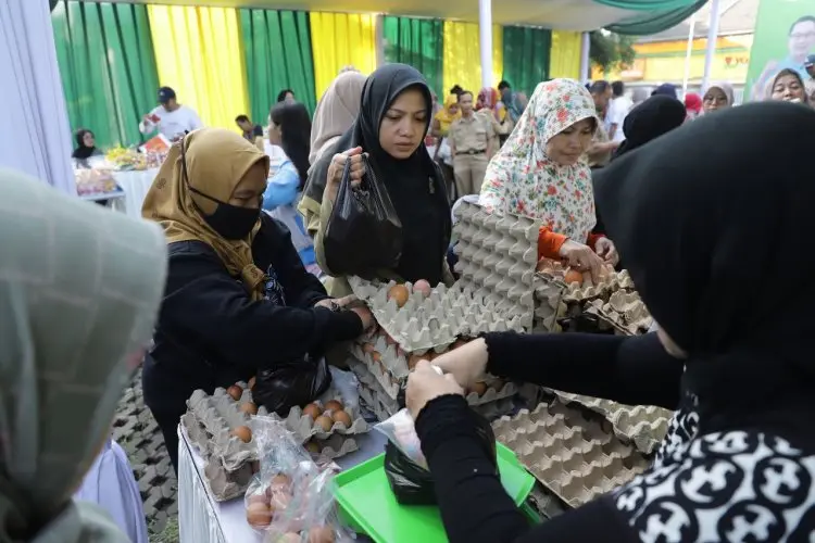 DKPP Jabar Gelar Gerakan Pangan Murah Serentak di 22 Lokasi di Jawa Barat