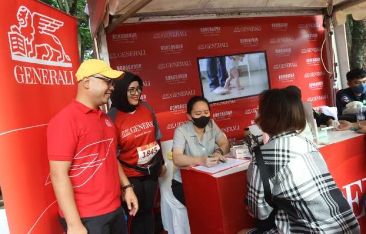 Dukung Borobudur Marathon 2023, Generali Indonesia Berikan Rasa Aman kepada Sepuluh Ribu Pelari