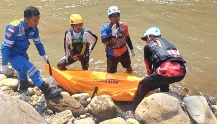 Korban Kedua Tenggelam di Cimanuk Ditemukan pada Hari Ketiga Pencarian di Garut