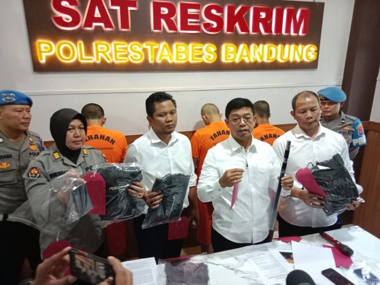 Aniaya Warga Bandung, Empat Anggota Kelompok Bermotor GBR Diringkus Polisi