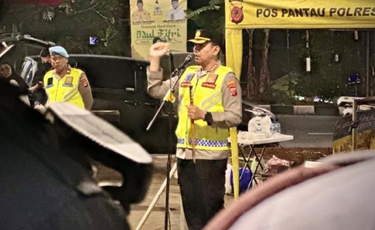 Malam-malam, Polresta Bogor Kota Gelar Operasi Knalpot Bising dan Cegah Tawuran 