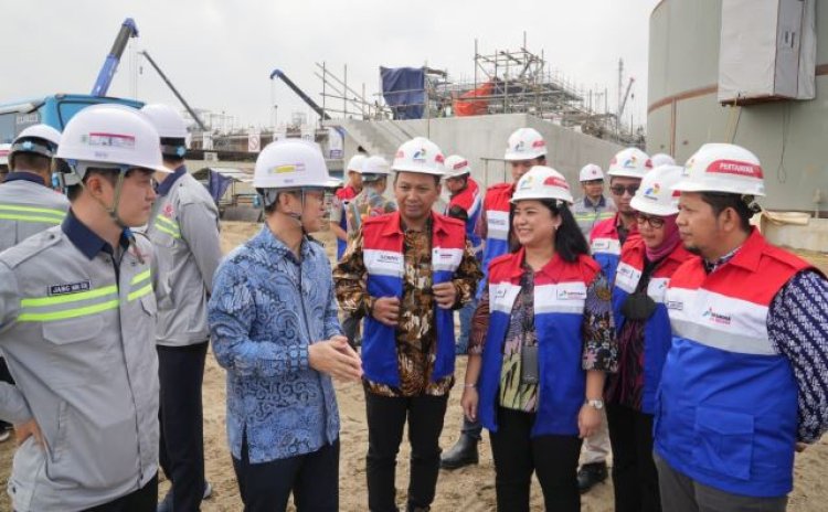 Dukung Subtitusi Petrokimia Impor, PGN Suplai Gas 10,5 BBTUD ke PT Lotte Chemical Indonesia 