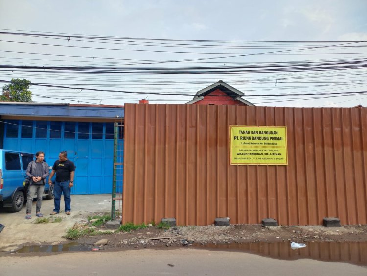 Puluhan Bangunan Liar Dibongkar, PT Riung Bandung Permai : Sudah Sesuai Aturan