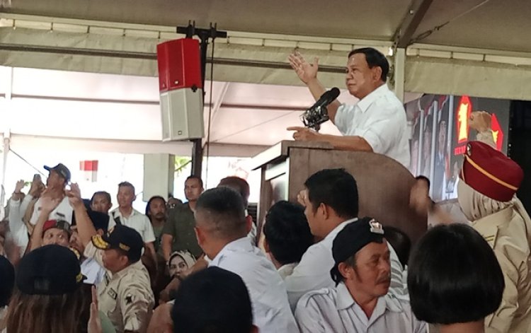 Prabowo Subianto Berpesan Ini Saat Hadiri Konsolidasi Partai Gerindra Kota Bogor 