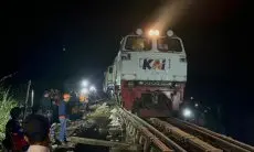 Daop 1 Jakarta Pastikan Penyebab Longsor Rel Kereta Api di Desa Ciadeg Akibat Cuaca Ekstrem