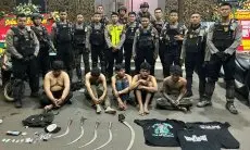 Lima Pemuda di Cirebon Bawa Celurit Hendak Tawuran Diamankan Polresta Cirebon