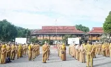 Wabup Garut Helmi Budiman Berang Lantaran Banyak ASN Telat Apel Hari Pertama Masuk Kerja Usai Libur Iduladha