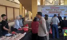 Polresta Gelar Pasar Ayam Potong Murah, Sediakan 2.000 Ekor Ayam