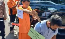 Polrestabes Bandung Gelar Rekontruksi Penusukan yang Menewaskan Pemuda di Bandung