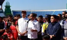 Jelang Piala Dunia U-17, Jokowi Cek Persiapan Si Jalak Harupat