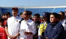 Puja Puji Jokowi Atas Kepimpinan Erick Tohir di PSSI