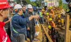 Bima Datangi Perbaikan Titik Kebocoran Pipa Cipaku, Kebutuhan Air Warga Masih Terpenuhi 