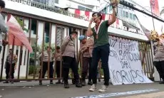 GMNI Bandung Geruduk Kejati Jabar