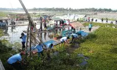 Wabup Helmi Pimpin Ribuan Pegawai dan Masyarakat Bersih-Bersih Situ Bagendit