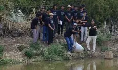 Ganjar Muda Padjadjaran Tebar Bibit Ikan di Kabupaten Bandung