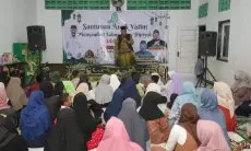 Masuki Tahun Baru Hijriah, Himpunan Santri Ganjar Beri Santunan Anak Yatim di Purwakarta
