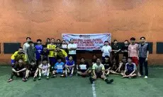 Orang Muda Ganjar Gelar Coaching Clinic Futsal di Cirebon