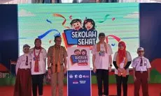 Kemendikbud dan Danone Luncurkan Sekolah Sehat Generasi Maju di SDN Bangka 3