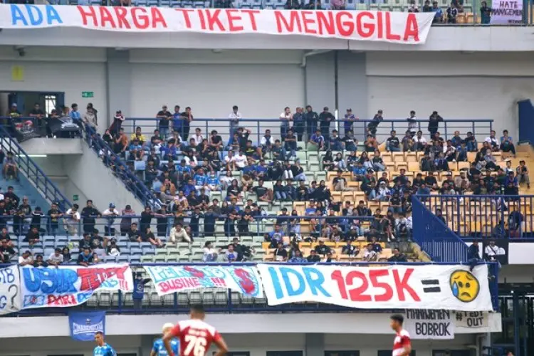 Ini Tanggapan Persib Soal Larangan Suporter Away Dikaji Kembali