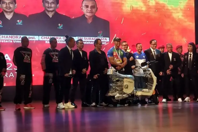 Ratusan Atlet Binaraga Fisik se Indonesia Tampil di Ajang Fornas VII 2023 Jabar 