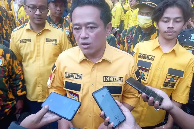 Tegas! Wawan Hikal Kurdi: Jangan Ragukan Komitmen Kader Golkar Dukung Rudy Susmanto-Jaro Ade