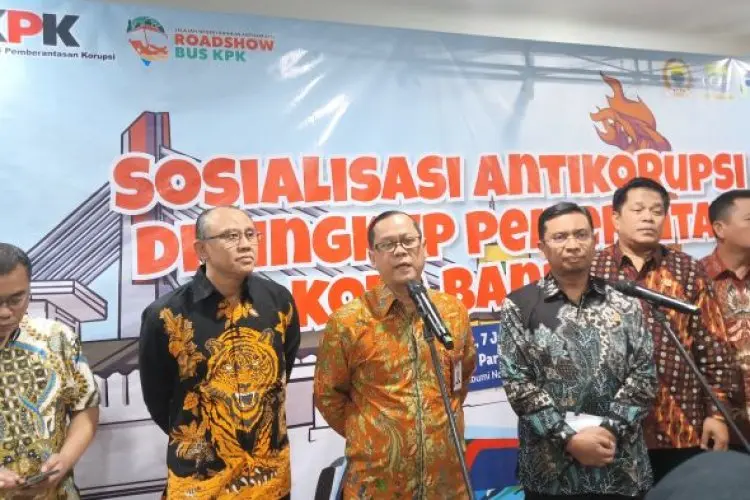 Sosialisasi, KPK Ingatkan Pejabat Pemkot Tidak Terima Suap