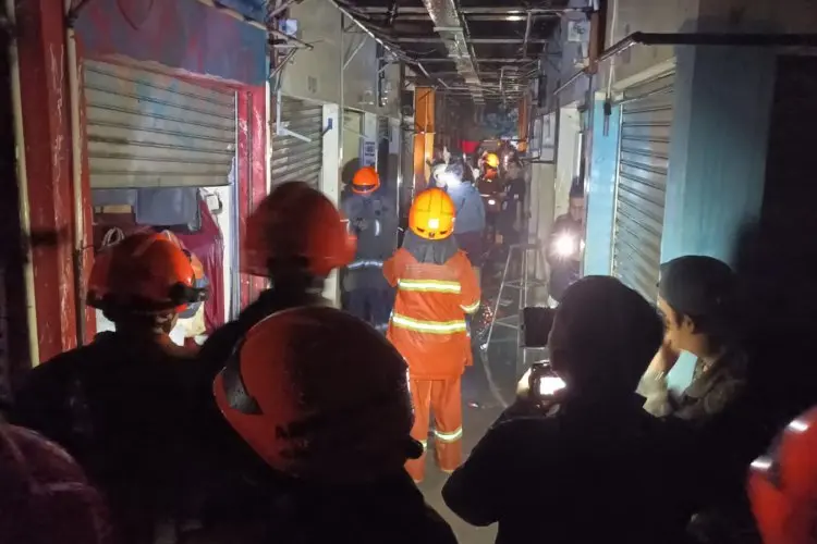 Lagi, Pasar Cimol Gedebage Terbakar