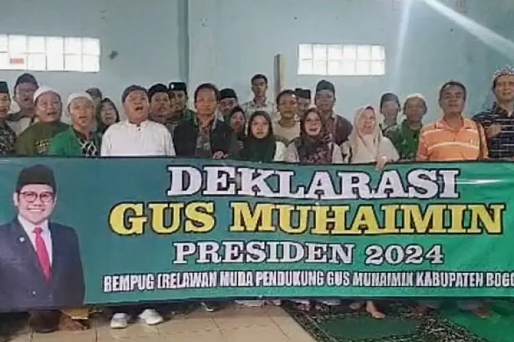 Loyalis Gus Muhaimin di Kabupaten Bogor Deklarasikan Rempug