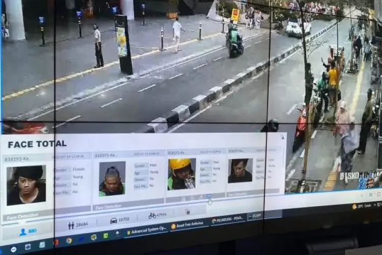 Kamera CCTV Pemkot Bandung Dilengkapi Analytics Face Recognition