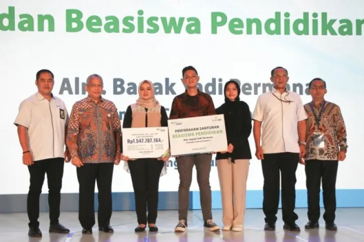 BPJS Ketenagakerjaan Bandung Suci Serahkan Santunan JKK Rp1,5 Miliar Kepada Ahli Waris Alm Yadi Permana