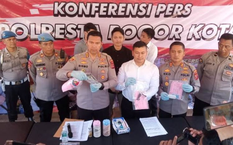 Kapolresta Bogor Kota Kombes Polisi Bismo Teguh Prakoso Ringkus Pencuri Motor Bersenpi