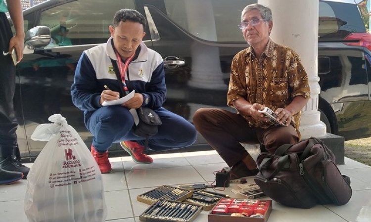 Pedagang Pena Keliling Kecipratan Rezeki Fornas VII 2023 Jabar di Kabupaten Bandung