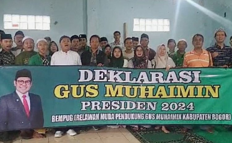 Loyalis Gus Muhaimin di Kabupaten Bogor Deklarasikan Rempug